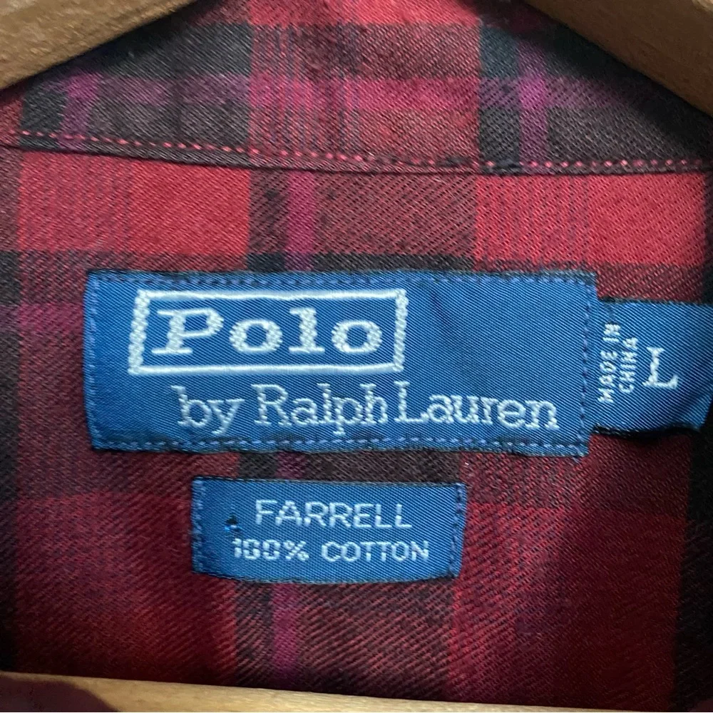 Polo Ralph Lauren Farrell Plaid Button Up Shirt